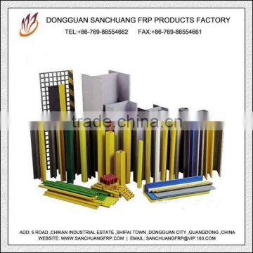 Pultruded Fiberglass FRP Rod,Round Tubes,Square Tubes,U-Channel,I Beam