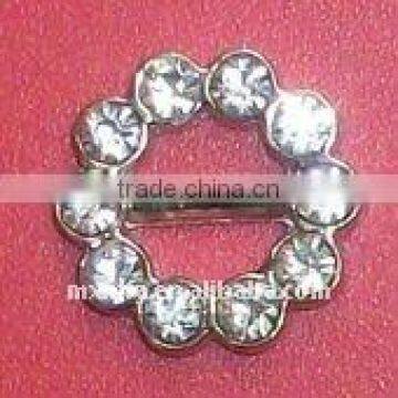 Rhinestone bra strap slider