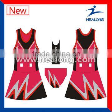 sublimation netball jersey netball dress designs