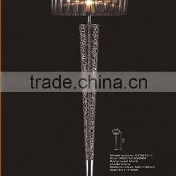 Modern black color metal floor lamp& floor standing lamp