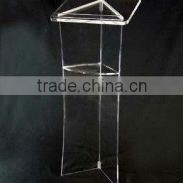 Clear acrylic lectern Lucite & Plexiglass Pulpits for Sale