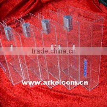 transparent acrylic brochure holders