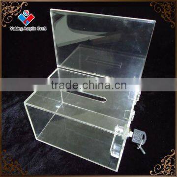 custom high quality acrylic storage box with lid