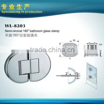 Semi-circinal 180 Degrees Sauna Glass Shower Door Hinges