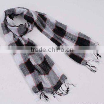 SMALL CHECK SCARF,SHAWLS