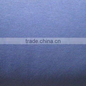 65% polyester 35% cotton solid 1*1 rib fabric