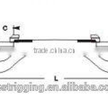 China Supplier Sale Rigging Double End Bolt Snaps,Solid Brass Fixed Eye Bolt Snap Hooks For Handbag in Carabiner Manufacturer photo-4