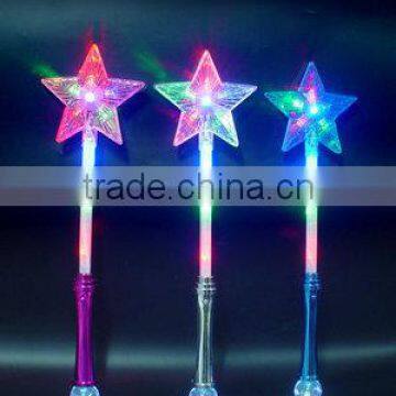 light up toy star wand with little ball for party & events