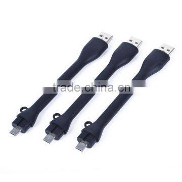 short micro usb cable new arrival short bendy micro cable for samsung