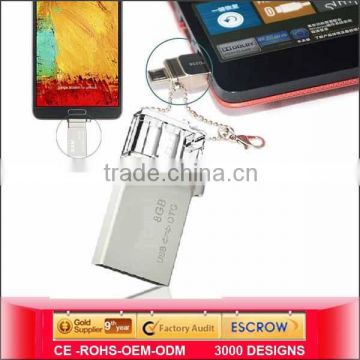 High quality and usefully usb flash drive otg,China professional suppliers