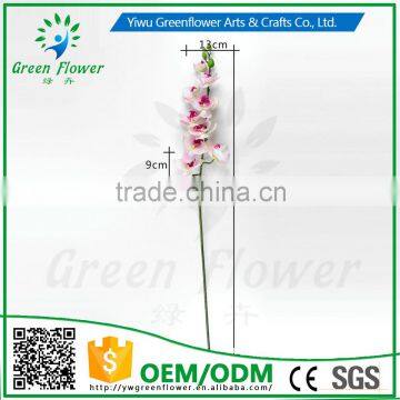 greenflower 2016 Real Touch Latex PVC moth orchid artificial flowers for Wedding decrations Home decor