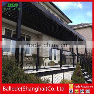 motor control retractable louver roof manufacturers