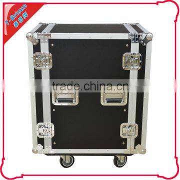 high quality 16U rack case rack road case with casters