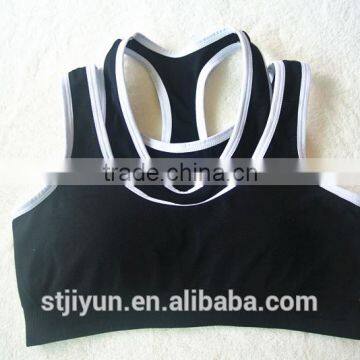 Shantou Factory Cheap Price Black Running Women Seamless Ladies Sports Bra photo-4