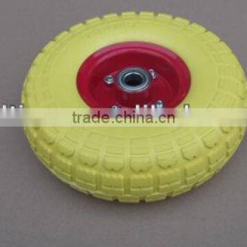 American model foamed pu wheels 10 inch