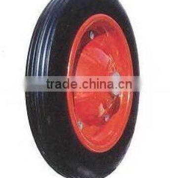 solid rubber wheel