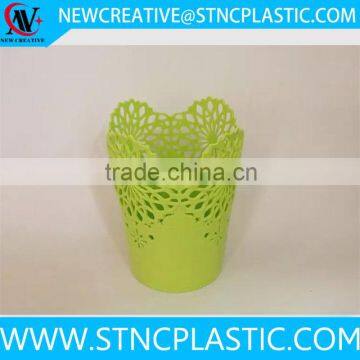 small size desktop plastic waste storage basket