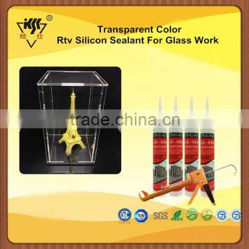 Transparent Color Rtv SIlicon Sealant For Glass Work