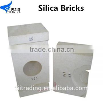 High Quality Silica Bricks for Hot Blast Stove and Glass Furnace