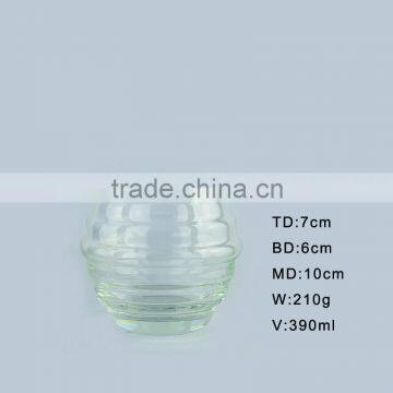 Twisted Leadfree Customized Size Round Clear Transparent Whisky Glass Special Unique Model