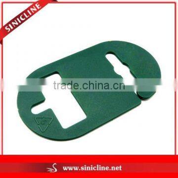 Sinicline Custom Color Special Design Plastic Hanger for Rope