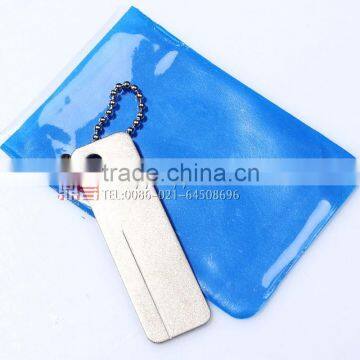 Flat Pocket Shape Diamond Credit Card Whetstone Sharpening Tool for Cutlery and Tools photo-3