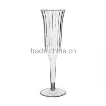 7oz Disposable Plastic Champagne Flutes