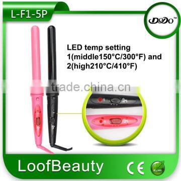 OEM PTC Heating LCD Curling Iron Wave Hair Curler With Private Label photo-5