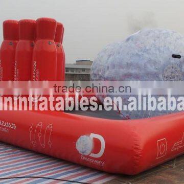 2015 Human Hamster Ball,Cheap Price Grass Zorbing Ball, Durable Inflatable Zorb Ball for Sale photo-6