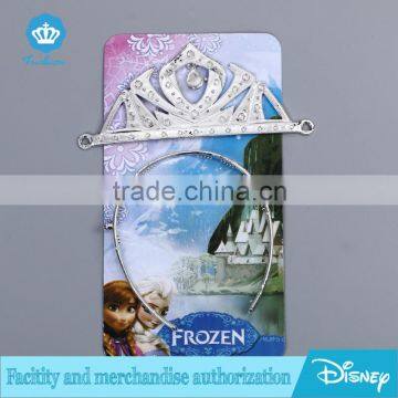 New arrival girl's hair accessories frozen wholesale cheap queen crown