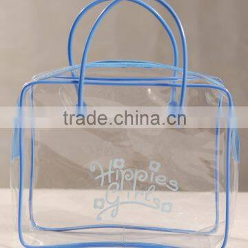 custom clear pvc plastic gift bags