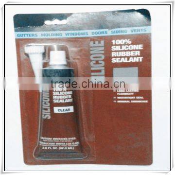 Hot sale plastic seal glue,small size silicone glue for plastic repair kit