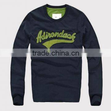 2014 newest men's cotton long sleeve T-shirt