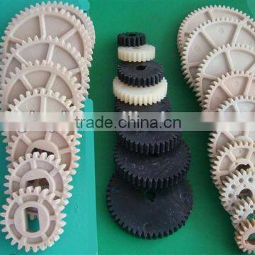 Weft density gear for needle loom