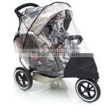 transparent plastic rainproof cover for baby stroller