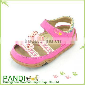 Hot sale school girls sandal and fashion nude children sandal