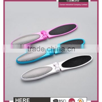 2015 foldable Pedicure callus skin remover with sandypaper file