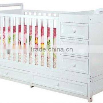 XN-LINK-B03 Wooden foldable baby cot