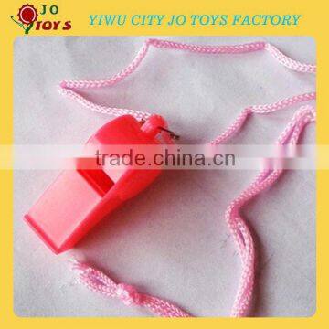 Wholesale Plastic Whistle with rope