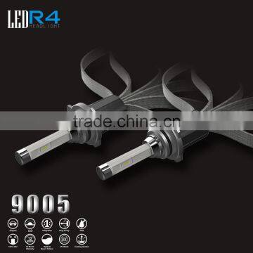 R4 CRE-E IP68 Car LED Headlight Kit 9005 9006 9012 D4C H1H3 H4 H7 H11 40W 4800LM Car LED Headlight Bulb