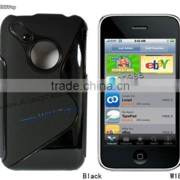 S line Case for iPhone 3Gs. S design case for iphone 3gs