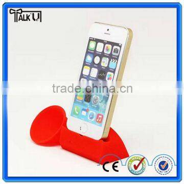 Popular silicone speakers for mobile phone/silicone mobile phone speakers