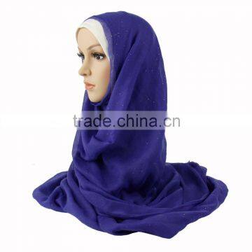 Fashion glittery hijab and muslim caps Muslim scarf                        
                                                Quality Choice