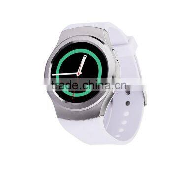 G3 MTK2502 Full Circular Bluetooth Smartwatch Heart Rate GPRS Fashion Sport Smart Watch Customized for IPhone Android Phone