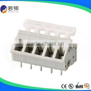 Pitch:5.0mm Grey PCB Spring Terminal Block