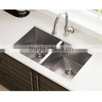 Handmade kitchen sink stainless steel 304 with factory price 3219