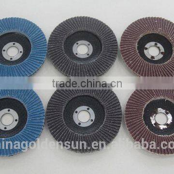 Good Sanding Discs and flap discs with different sizes for metal, steel