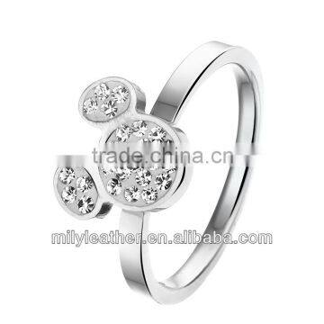 2014 Latest Diameond Rings China Whole Sale Infinity Rings for Women Ring Prices MLCR022