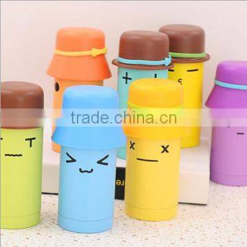 2015 hottest cartoon design thermos vacuum flasks stainless steel thermos as kids gifts