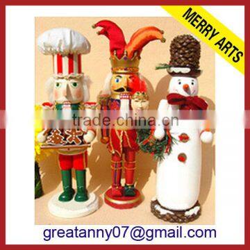 china wholesale wooden soldier figurines nutcracker for christmas decoration